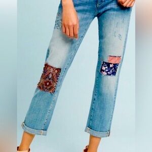 Anthropologie Pilcro Slim Boyfriend jeans size 26